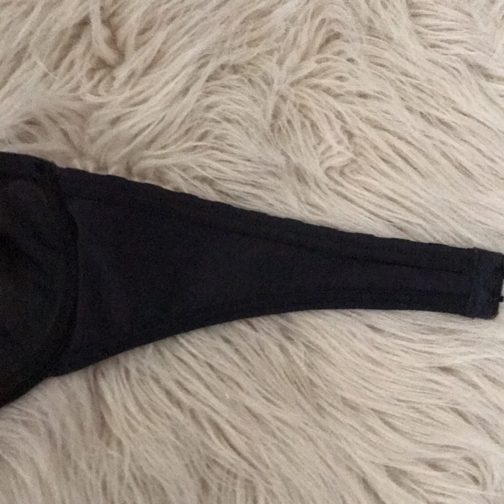 VICTORIAS SECRET Very Sexy Minimalist Underwire Black Strapless Bra | 32A - Picture 11 of 13
